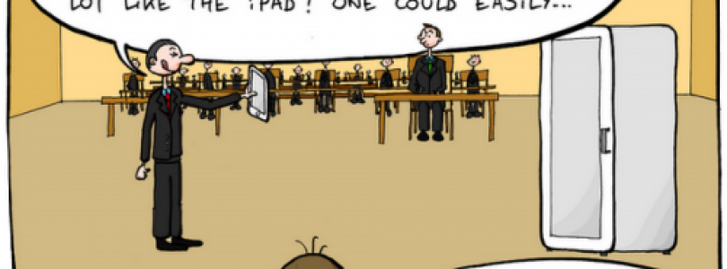 De wijze waarop Apple advocaten het design van de iPad verdedigen