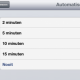 Automatische slot van je iPhone, iPod Touch of iPad uitschakelen