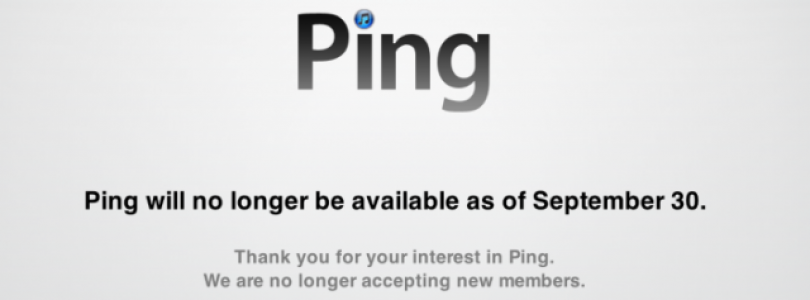 Apple zegt vaarwel tegen Ping op 30 september