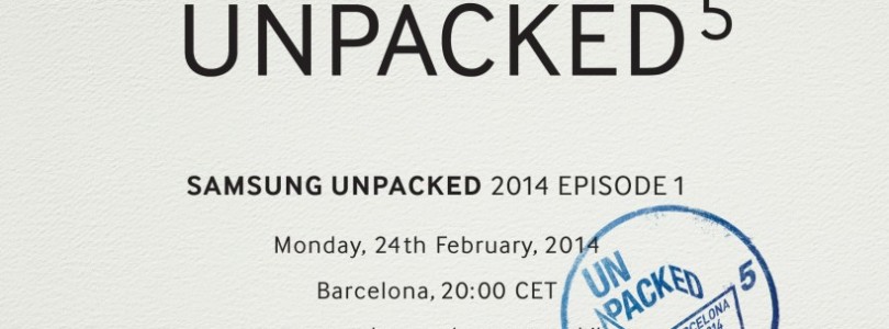 Samsung Galaxy S5 aankondiging op 24 februari 2014