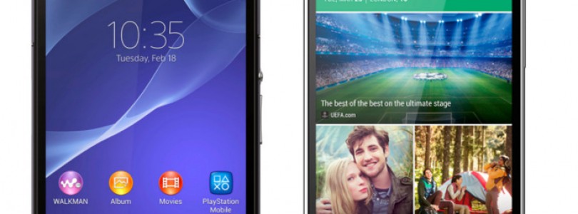Sony Xperia Z2 vs HTC One (M8)