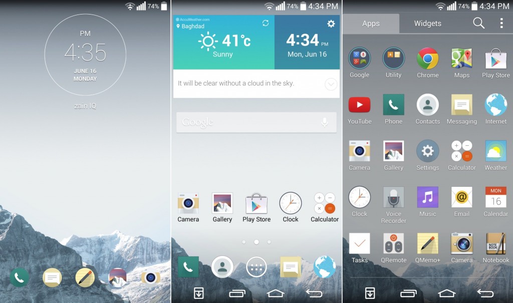 De LG G3 interface nu ook beschikbaar voor de LG G3