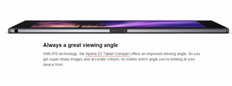 Komst Sony Xperia Z3 Tablet Compact lijkt zekerheid