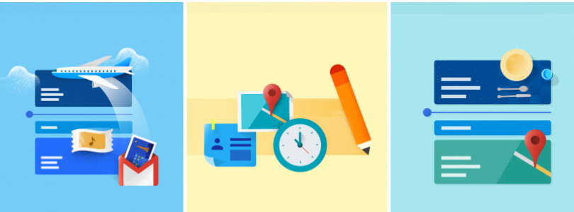 Screenshots tonen Google Calendar app voor iOS