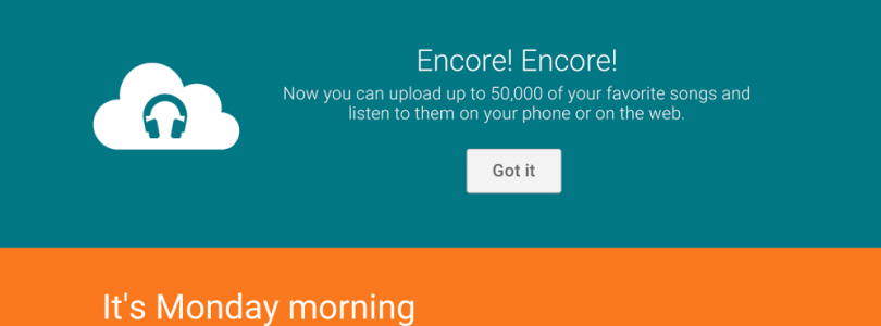 Google Play Music limiet verhoogd naar 50.000 nummers
