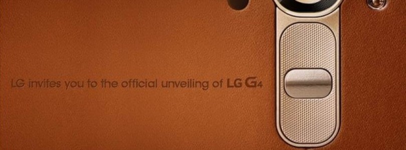 LG G4 uitnodiging bevestigt f/1,8 lens, led-flitser & laser focus