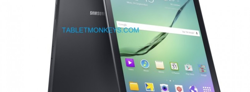 Officiële persafbeeldingen Samsung Galaxy Tab S2 gelekt