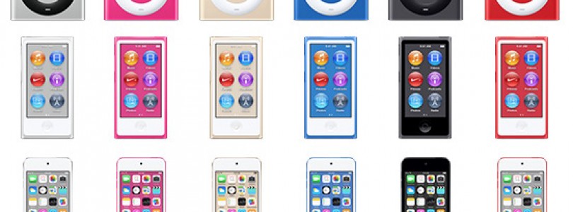 Nieuwe iPod Touch, Shuffle en Nano modellen komen op 14 juli?