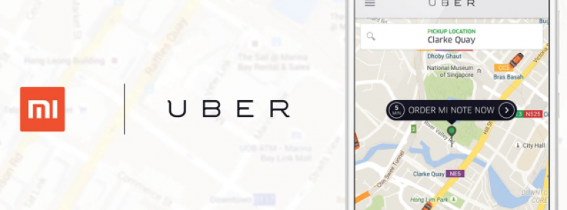 Uber gaat Xiaomi smartphones afleveren in Azië