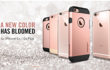 Hoesjesfabrikant toont iPhone 6S en 6S Plus case in roségoud