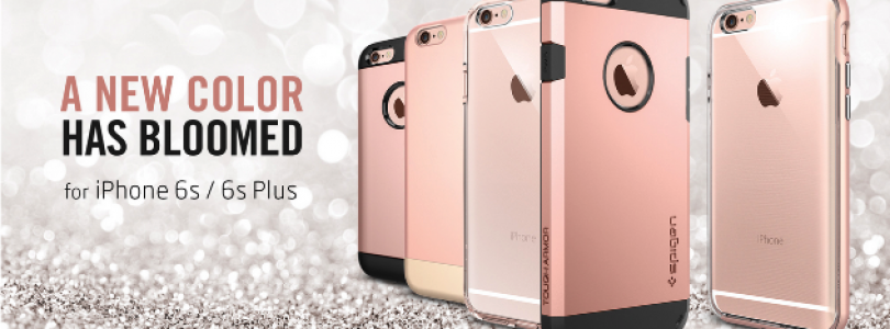 Hoesjesfabrikant toont iPhone 6S en 6S Plus case in roségoud