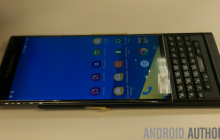 Nieuwe BlackBerry Venice foto’s tonen Android interface