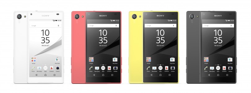 Sony Xperia Z5 en Xperia Z5 Compact officieel aangekondigd