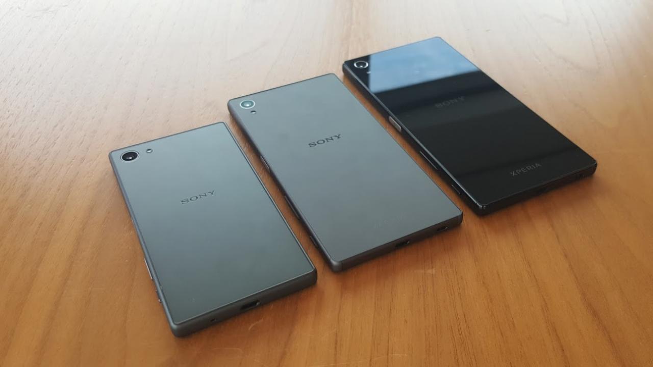 waarom jukbeen klauw Foto's Xperia Z5, Z5 Compact en Z5 Premium gelekt voor aankondiging