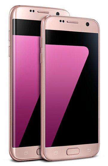 tij Armstrong Manier Samsung Galaxy S7 en S7 Edge nu ook in roze verkrijgbaar