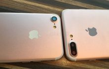 Foto’s tonen voor- en achterkant iPhone 7 en iPhone 7 Plus