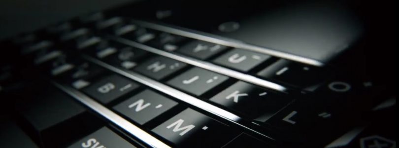 Video toont BlackBerry Mercury met fysiek toetsenbord