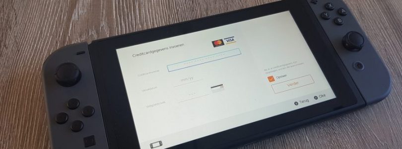Nintendo Switch-gebruikers kunnen creditcardinformatie nu opslaan