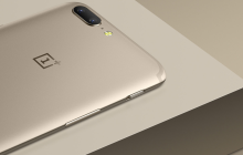 OnePlus 5 in Soft Gold
