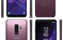 Persafbeelding toont Galaxy S9 en S9+ in Lilac Purple