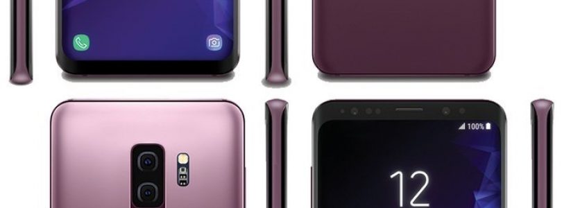 Persafbeelding toont Galaxy S9 en S9+ in Lilac Purple