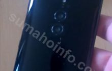 Foto’s tonen Sony Xperia XZ3 met dubbele camera