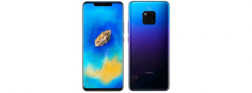 Huawei Mate 20 Pro te zien in unboxing video