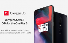 OnePlus 6-update introduceert Nightscape en Studio Lighting