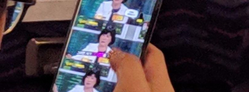 Foto toont Samsung Galaxy S10+ of S10 X in het wild