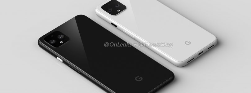 Afbeeldingen Google Pixel 4 en 4 XL tonen bezel met mysterieuze opening