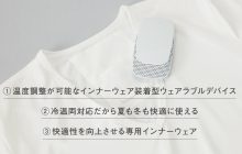 Sony werkt aan T-shirt met draagbare airco