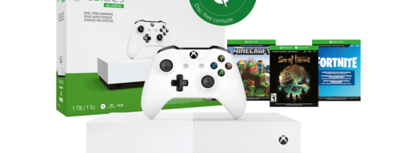 Xbox One S All-Digital Edition met drie games voor slechts 179 euro