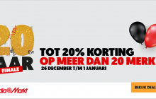 MediaMarkt 20 jaar finale: alleen de beste aanbiedingen op een rij