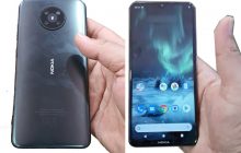 Foto’s tonen voor- en achterkant van Nokia 5.2