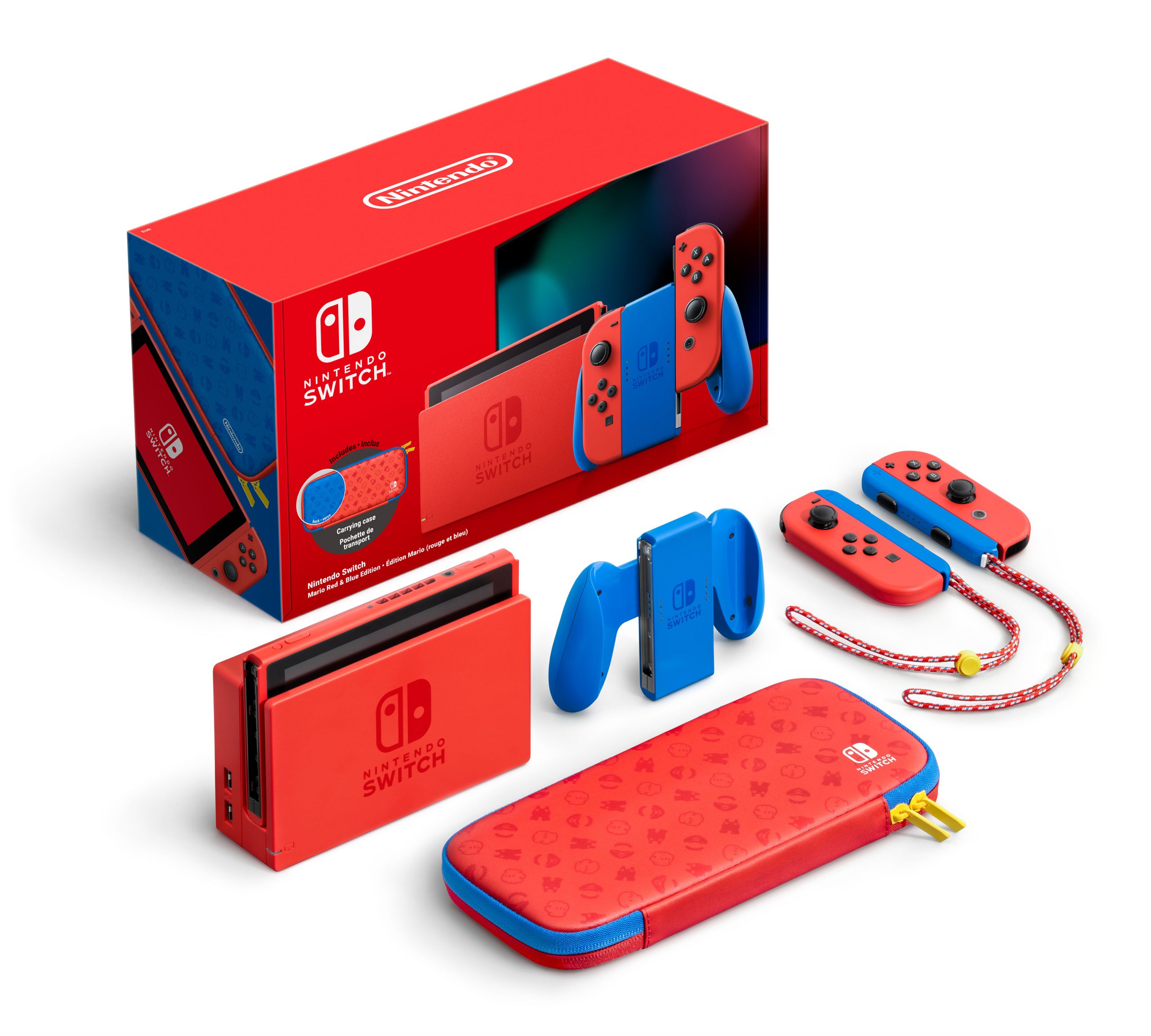 opladen Afleiden snap Nintendo Switch Mario Red en Blue Edition nu te koop in Nederland