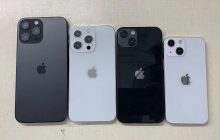 Foto toont ontwerp van iPhone 13 (Mini) en iPhone 13 Pro (Max)