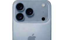 iPhone 17 Pro in Sky Blue