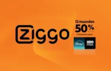 Ziggo Black Friday 2025: maximaal 12 maanden 50% korting op internet en tv